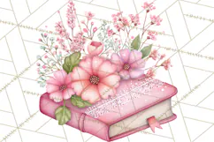 Parisian Coquette Accessories PNG, Girly Clipart, Pastel Product Image 3