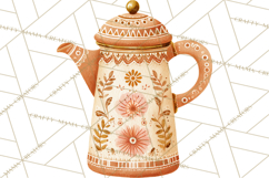 Southwestern Kitchen Clipart, Desert Kitchen Appliances PNG Product Image 4
