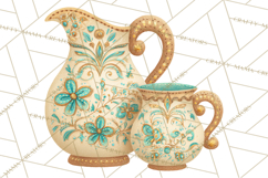 Southwestern Kitchen Clipart, Desert Kitchen Appliances PNG Product Image 5