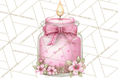 Parisian Coquette Accessories PNG, Girly Clipart, Pastel Product Image 5