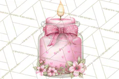 Parisian Coquette Accessories PNG, Girly Clipart, Pastel Product Image 5