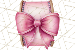 Parisian Coquette Accessories PNG, Girly Clipart, Pastel Product Image 2