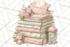 Pink Romantic Letter Clipart, Love Notes Clip Art PNG Product Image 2