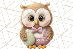 Yarn Animal Easter Clipart, Knitted Plush Easter Animals Png Product Image 4