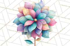 Spring Garden Clipart, Garden Tools Clip Art PNG, Watercolor Product Image 3