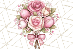 Parisian Coquette Accessories PNG, Girly Clipart, Pastel Product Image 3