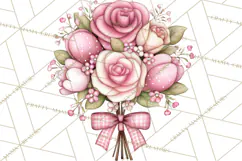 Parisian Coquette Accessories PNG, Girly Clipart, Pastel Product Image 3