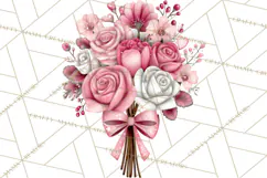Parisian Coquette Accessories PNG, Girly Clipart, Pastel Product Image 4