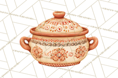 Southwestern Kitchen Clipart, Desert Kitchen Appliances PNG Product Image 4