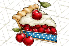 4th of July Retro Diner Clipart, Patriotic Americana Diner Product Image 4