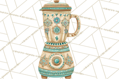 Southwestern Kitchen Clipart, Desert Kitchen Appliances PNG Product Image 5