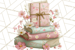 Pink Romantic Letter Clipart, Love Notes Clip Art PNG Product Image 2