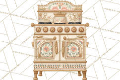 Southwestern Kitchen Clipart, Desert Kitchen Appliances PNG Product Image 2