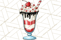 4th of July Retro Diner Clipart, Patriotic Americana Diner Product Image 4