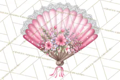 Parisian Coquette Accessories PNG, Girly Clipart, Pastel Product Image 4