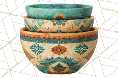 Southwestern Kitchen Clipart, Desert Kitchen Appliances PNG Product Image 5