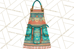 Southwestern Kitchen Clipart, Desert Kitchen Appliances PNG Product Image 4