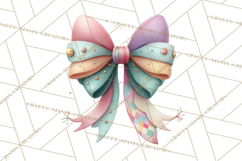 Pastel Retro 90s PNG, Cute Aesthetic Clipart, Checkerboard Product Image 5