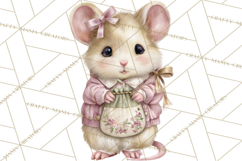 Pastel Cottagecore Animals Clipart, Cute Spring Animals Png Product Image 5