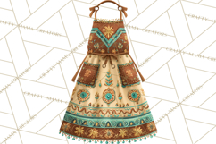 Southwestern Kitchen Clipart, Desert Kitchen Appliances PNG Product Image 5