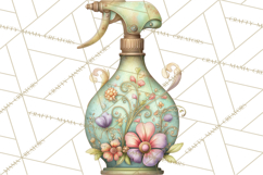 Spring Garden Clipart, Garden Tools Clip Art PNG, Watercolor Product Image 5