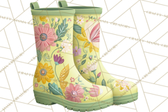 Spring Garden Tools Clipart, Cute Gardening Tools PNG Product Image 2