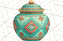 Southwestern Kitchen Clipart, Desert Kitchen Appliances PNG Product Image 3