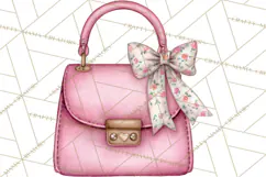 Parisian Coquette Accessories PNG, Girly Clipart, Pastel Product Image 3