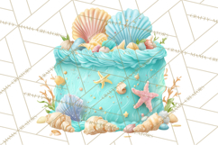 Cartoon Birthday Cake Clipart, Cute Realistic Cake PNG Product Image 3