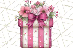 Parisian Coquette Accessories PNG, Girly Clipart, Pastel Product Image 2