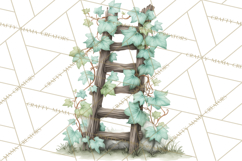 Spring Garden Clipart, Garden Tools Clip Art PNG, Watercolor Product Image 4