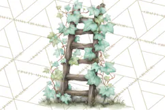 Spring Garden Clipart, Garden Tools Clip Art PNG, Watercolor Product Image 4