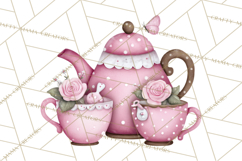 Parisian Coquette Accessories PNG, Girly Clipart, Pastel Product Image 5