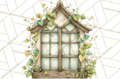 Spring Garden Clipart, Garden Tools Clip Art PNG, Watercolor Product Image 2