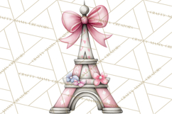 Parisian Coquette Accessories PNG, Girly Clipart, Pastel Product Image 2