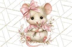 Pastel Cottagecore Animals Clipart, Cute Spring Animals Png Product Image 2