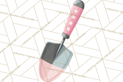 Spring Garden Tools Clipart, Cute Gardening Tools PNG Product Image 3