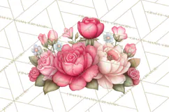 Parisian Coquette Accessories PNG, Girly Clipart, Pastel Product Image 2