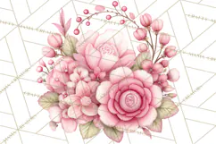Parisian Coquette Accessories PNG, Girly Clipart, Pastel Product Image 3