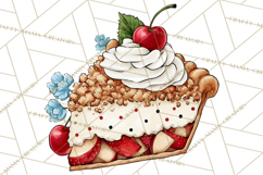 4th of July Retro Diner Clipart, Patriotic Americana Diner Product Image 3