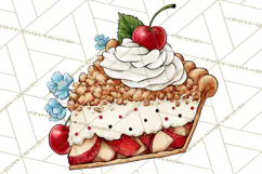 4th of July Retro Diner Clipart, Patriotic Americana Diner Product Image 3