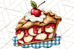 4th of July Retro Diner Clipart, Patriotic Americana Diner Product Image 4