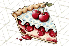 4th of July Retro Diner Clipart, Patriotic Americana Diner Product Image 2