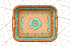 Southwestern Kitchen Clipart, Desert Kitchen Appliances PNG Product Image 2