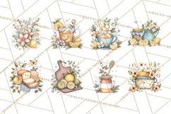 Citrus Kitchen Cottagecore PNG, Rustic Citrus Clipart, Lemon Product Image 5