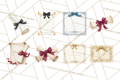 Graduation Diploma Clipart PNG, Classic Diploma Scroll Product Image 7