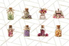 Herbal Apothecary Cottagecore PNG, Rustic Botanical Clipart Product Image 3