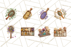 Herbal Apothecary Cottagecore PNG, Rustic Botanical Clipart Product Image 7