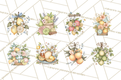 Citrus Kitchen Cottagecore PNG, Rustic Citrus Clipart, Lemon Product Image 3