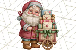 Christmas Mailroom Clipart, North Pole Santa Mail PNG Product Image 2